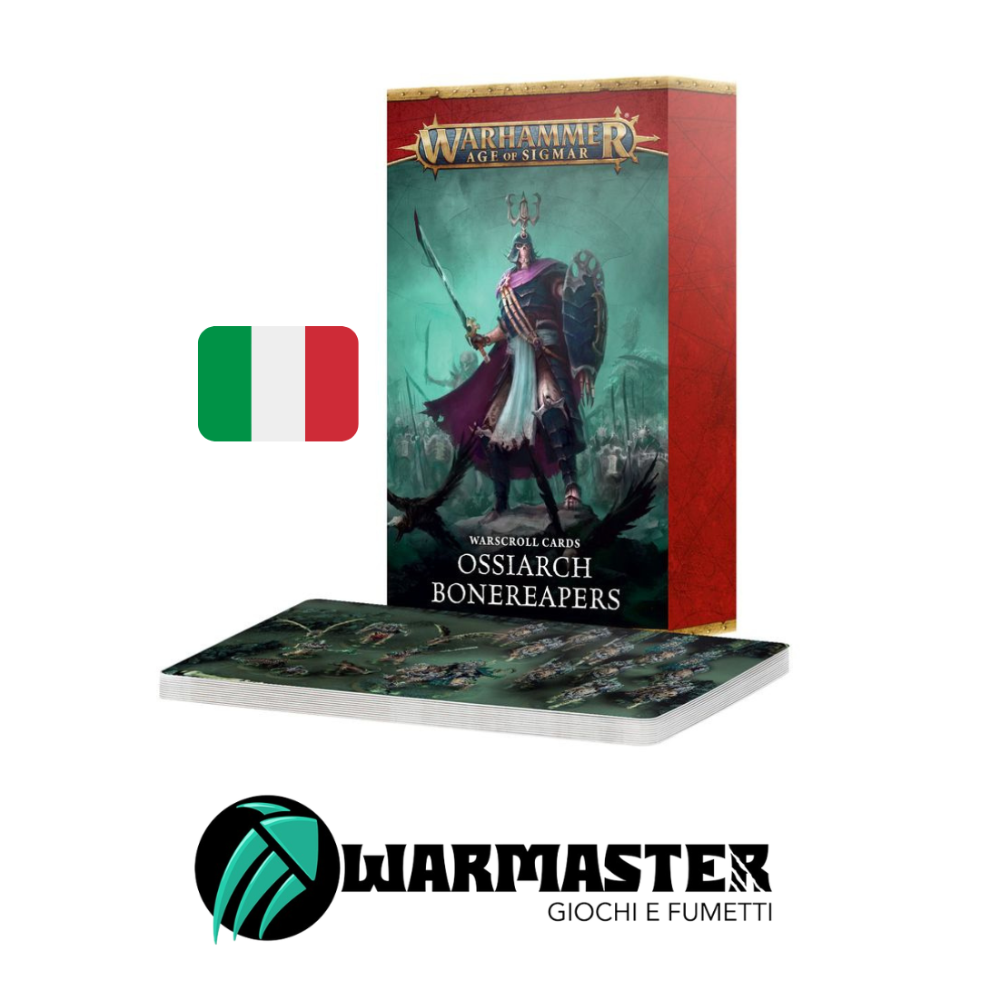 Ossiarch Bonereapers Warscroll Cards (ITA)