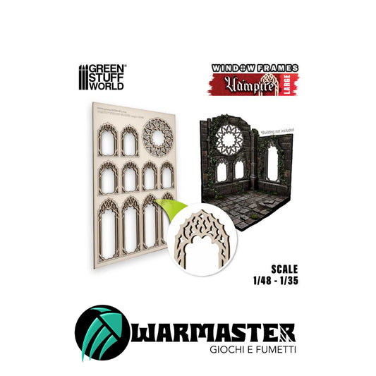 Green Stuff World Finestre in Miniatura - LARGE