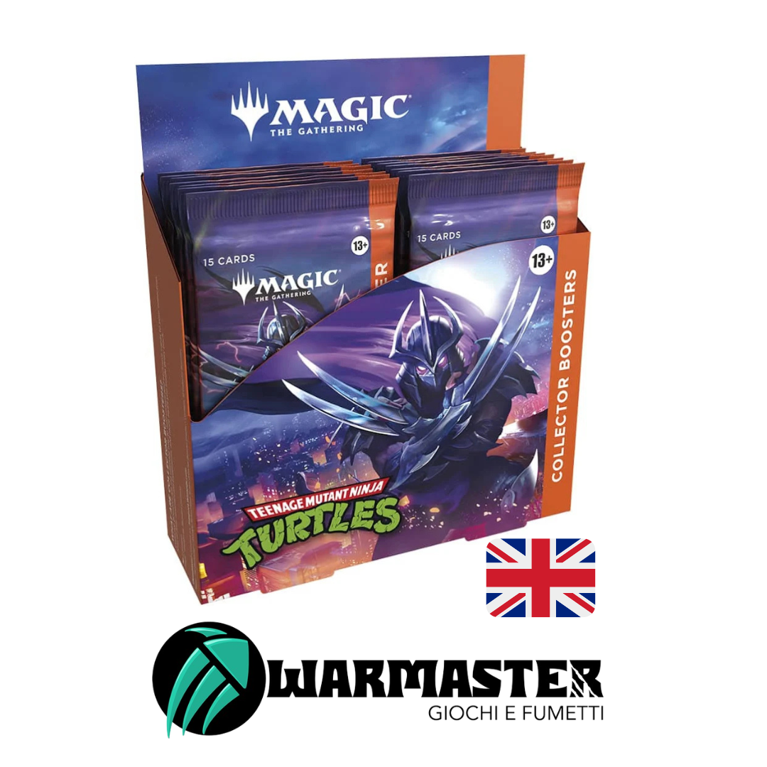Magic The Gathering – Teenage Mutant Ninja Turtles – Prerelease Pack - Collector Booster Box (ENG)