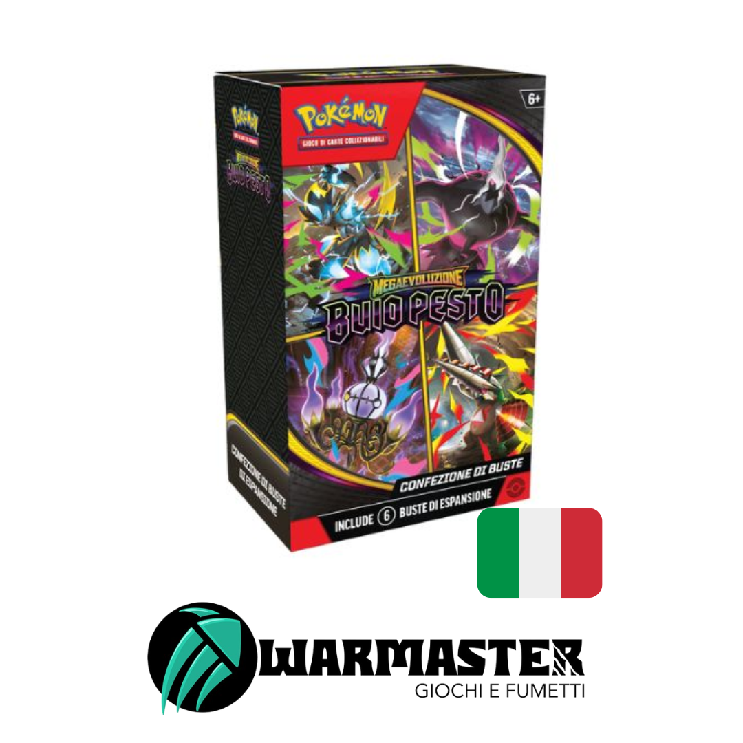 Pokémon Megaevoluzione – Buio Pesto – Bundle da sei bustine ITA