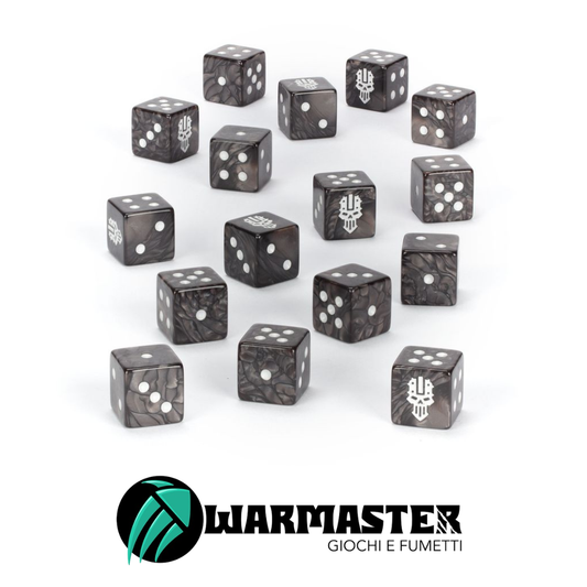 Chaos Space Marines Iron Warriors Dice Set