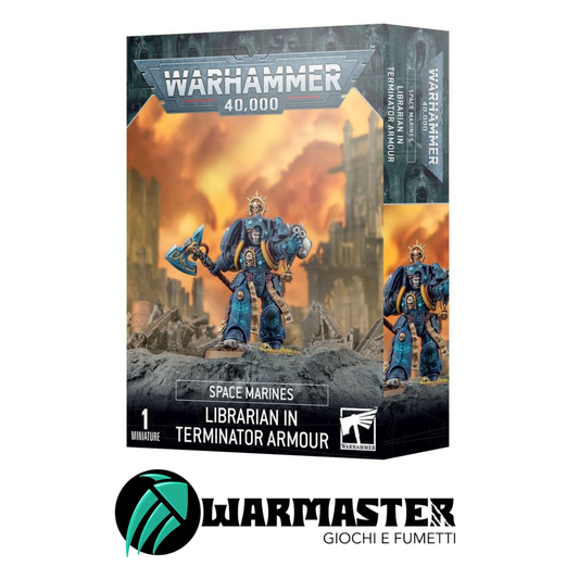 Space Marine Librarian in Terminator Armour