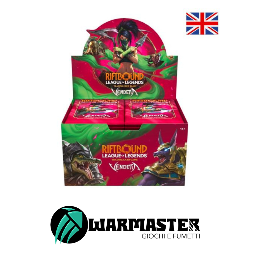 Riftbound: League of Legends TCG – Vendetta Booster Display (24 packs) – EN