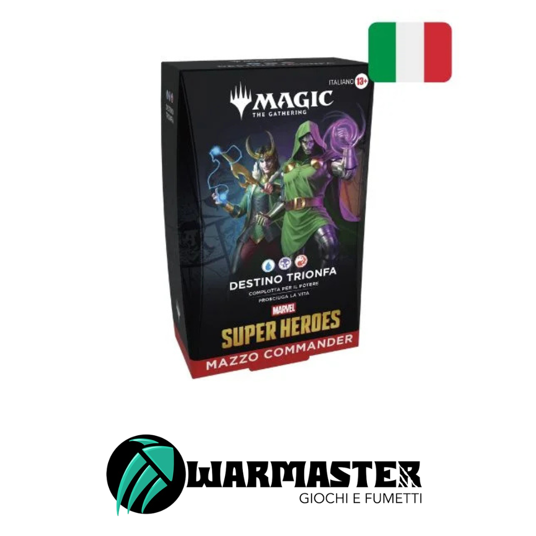 Destino Trionfa Marvel Super Heroes Commander Deck ITA Magic the Gathering