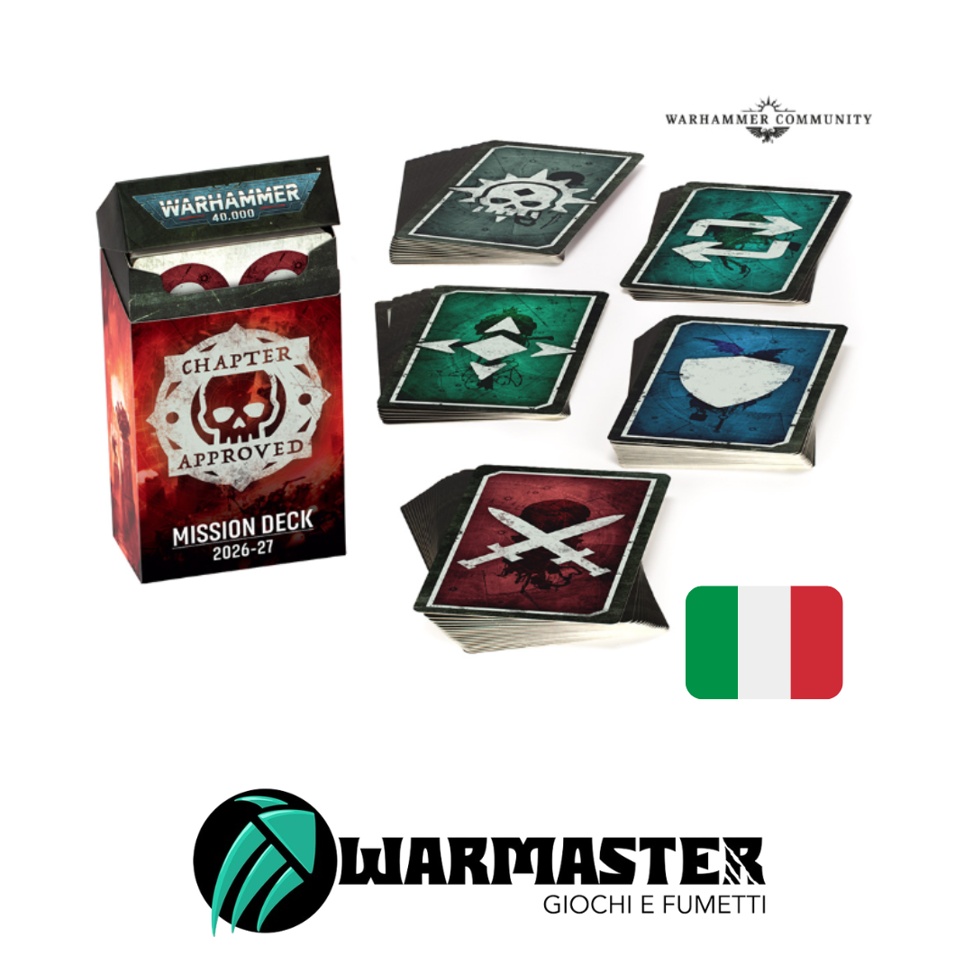 Warhammer 40.000 Chapter Approved Mission Deck 2026-27 (ITA)