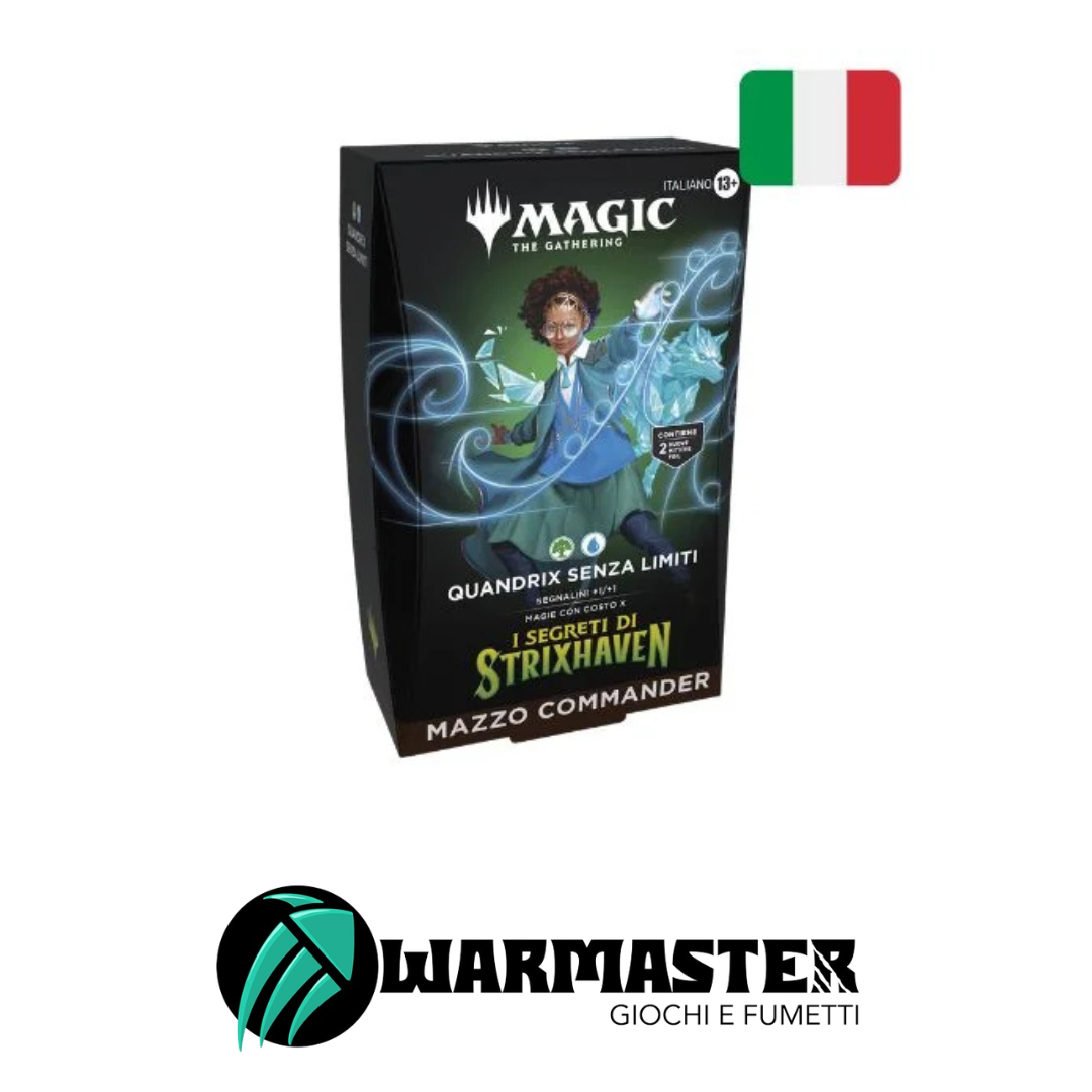 Mazzo Commander Secrets of Strixhaven Quandrix Unlimited (ITA)