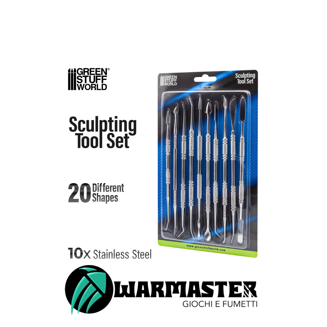Green Stuff World -Attrezzi per modellare x10
