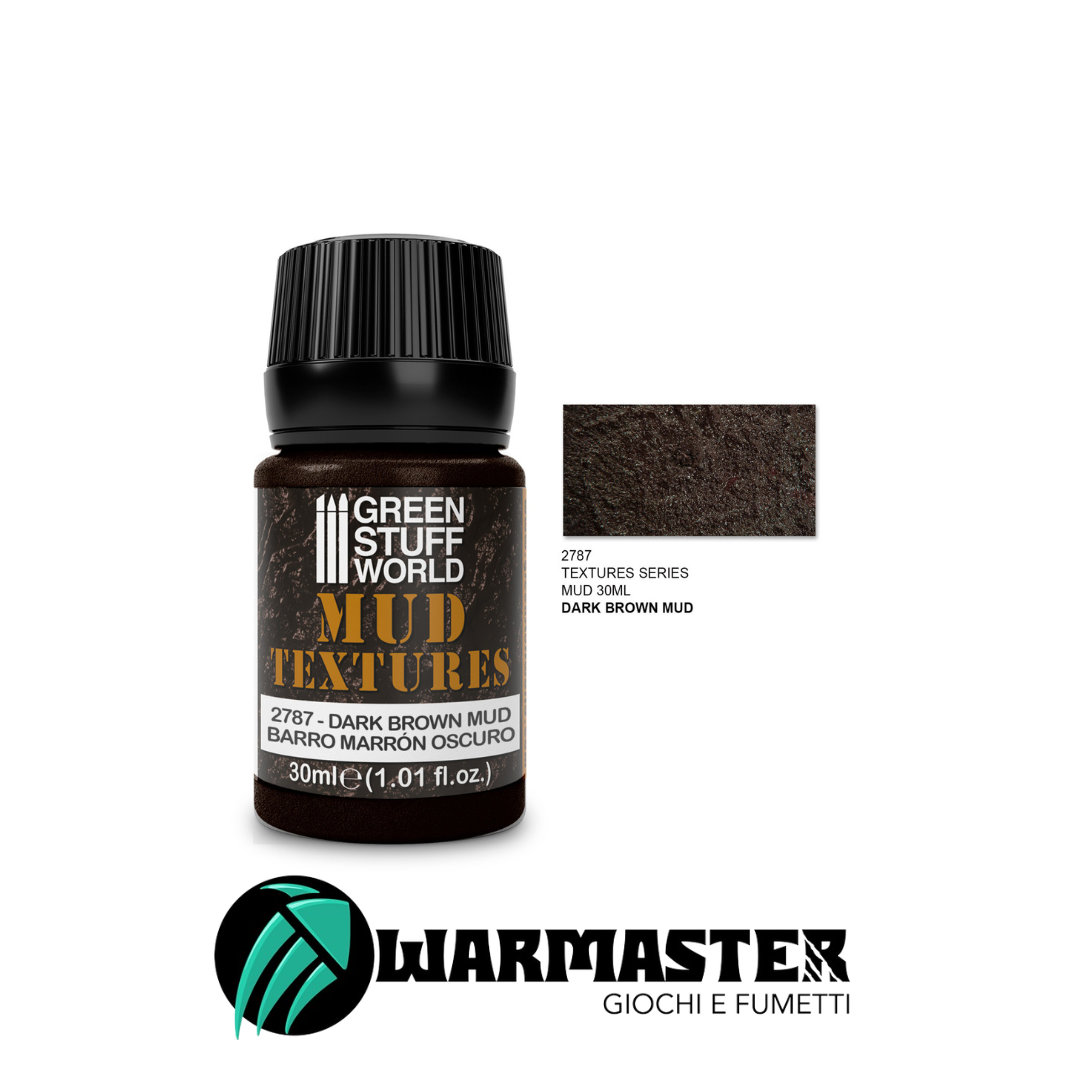 Green Stuff World - Texture di fango - MARRONE SCURO 30ml