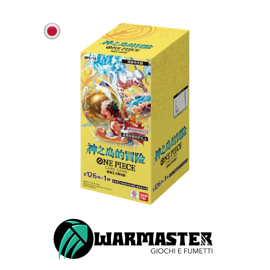 One Piece TCG OP-15 Adventure On Kami's Island (Box Da 24 Buste, JP)
