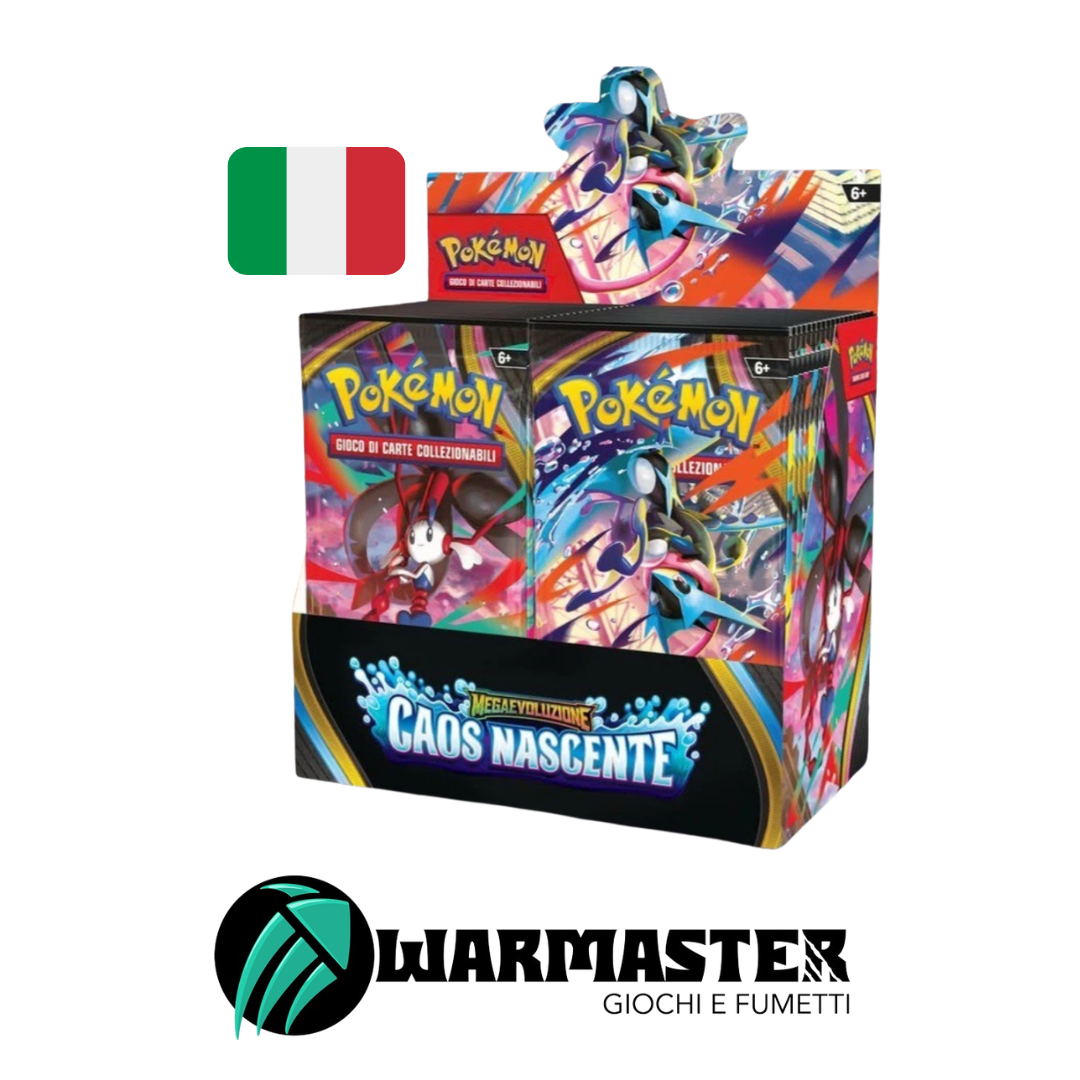 Pokemon Caos Nascente Box di Buste ITA