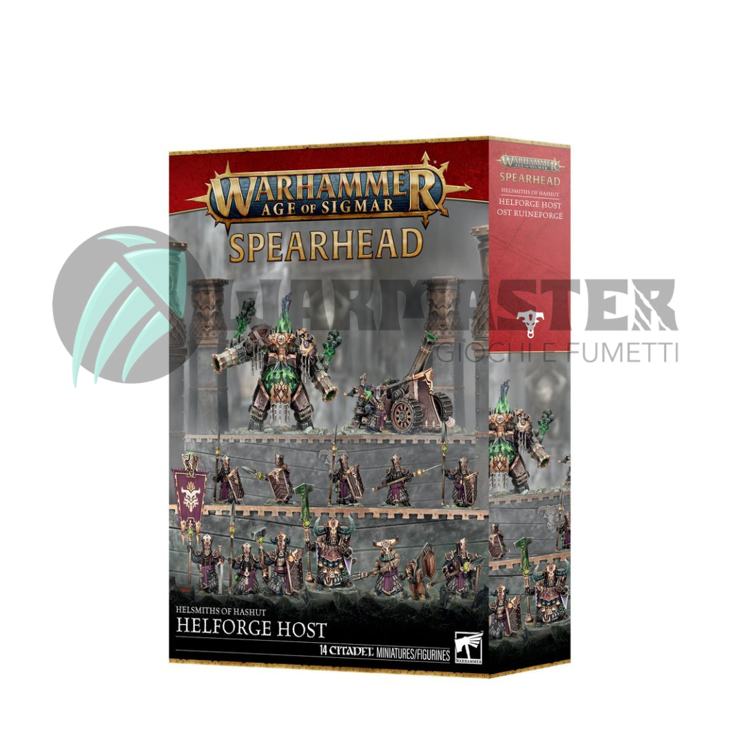 Cities of Sigmar Spearhead: Helsmiths of Hashut – Helforge Host