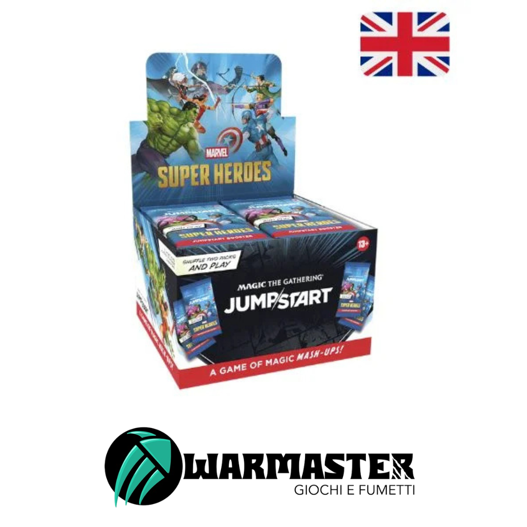 Marvel Super Heroes Jumpstart Booster Box ENG Magic the Gathering (24 Bustine)