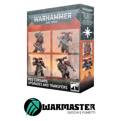 Chaos Space Marines Red Corsairs Upgrades and Transfers