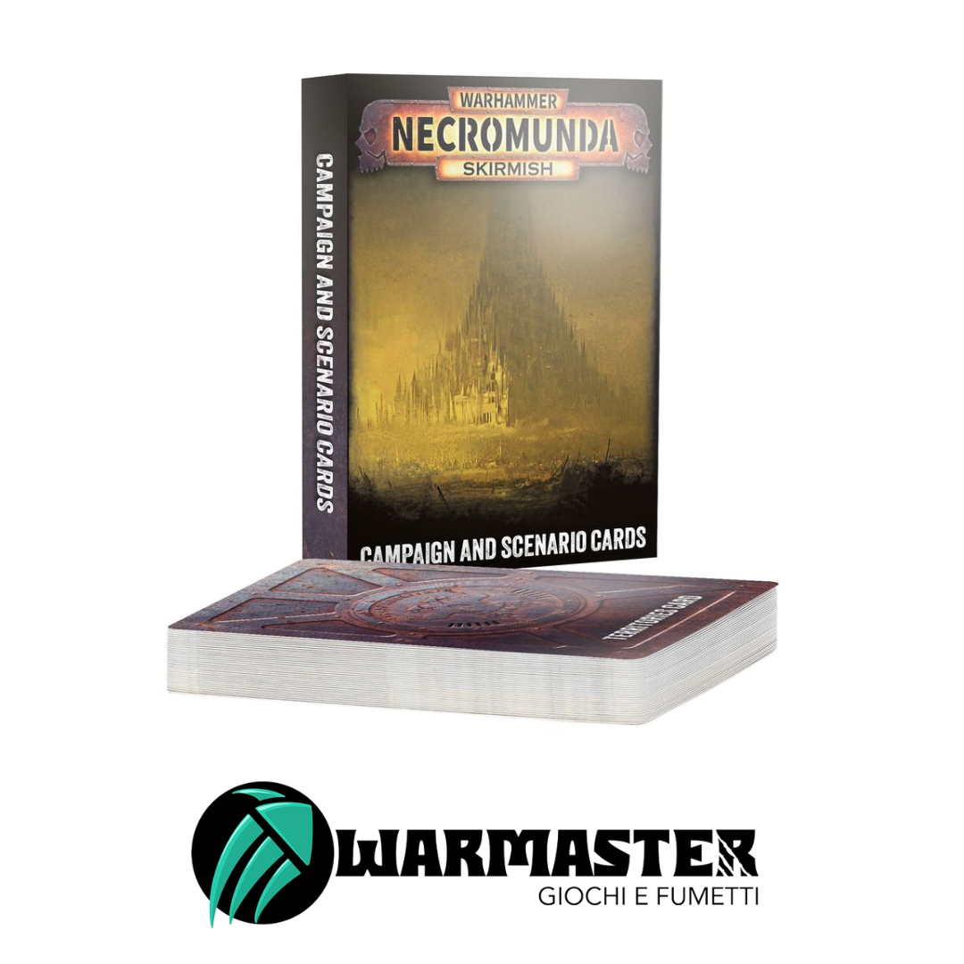 Necromunda Skirmish Campaign and Scenario Cards (Inglese)