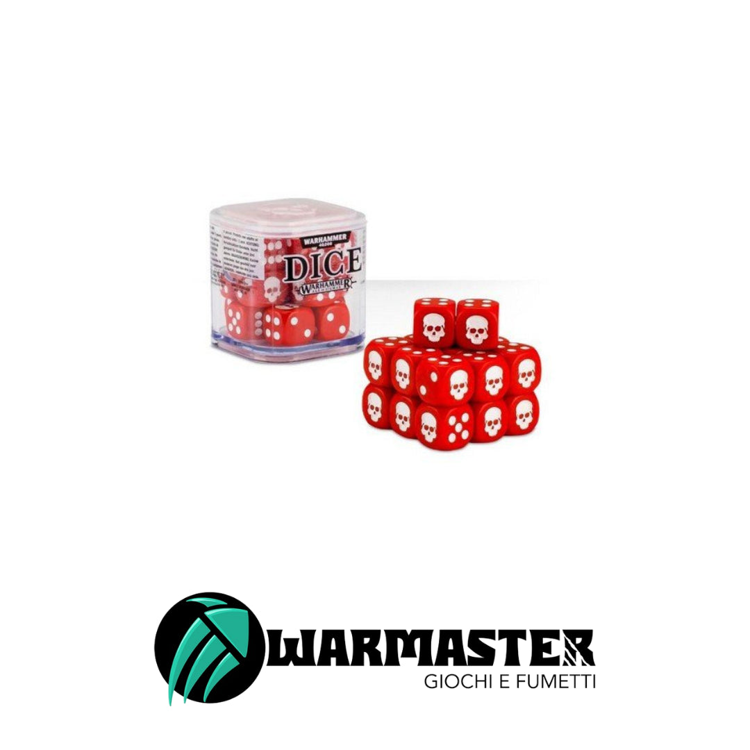 Set da 20 dadi generici 12mm 6 facce