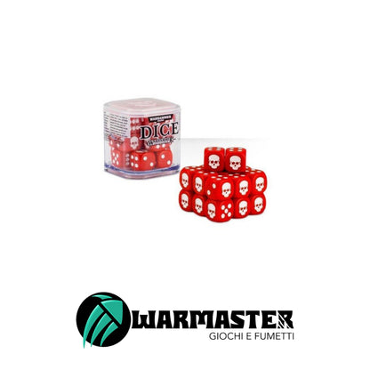 Set da 20 dadi generici 12mm 6 facce