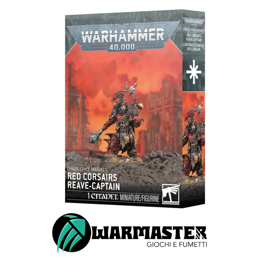 Chaos Space Marines Red Corsairs Reave-Captain