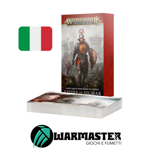 Cities of Sigmar Carte delle Pergamene di Guerra (ITA)