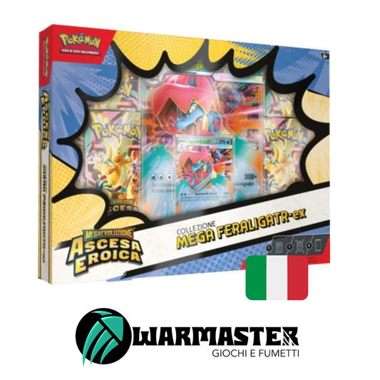 Pokemon Collezione Mega Feraligatr EX ITA