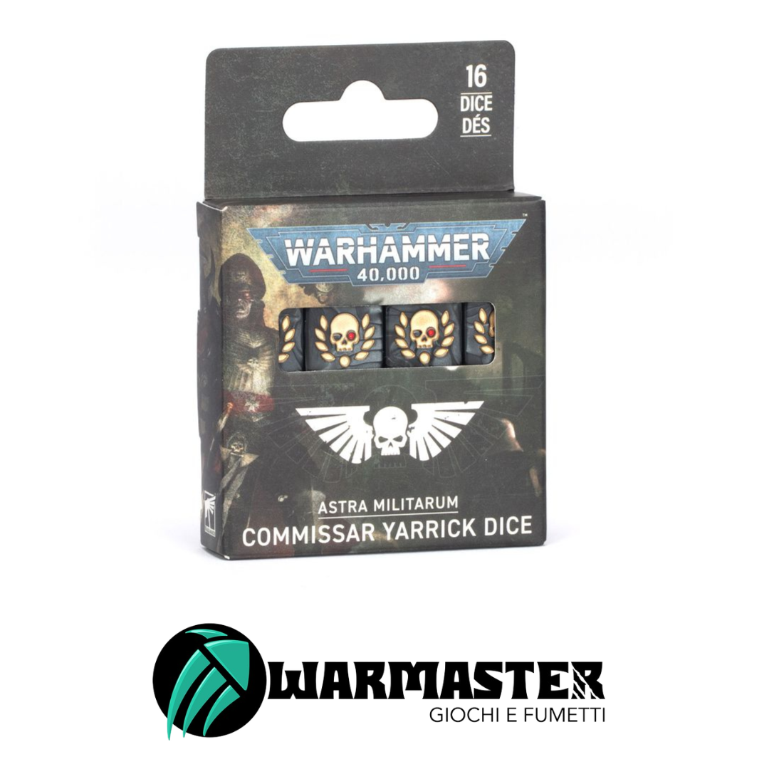 Astra Militarum Commissar Yarrick Dice