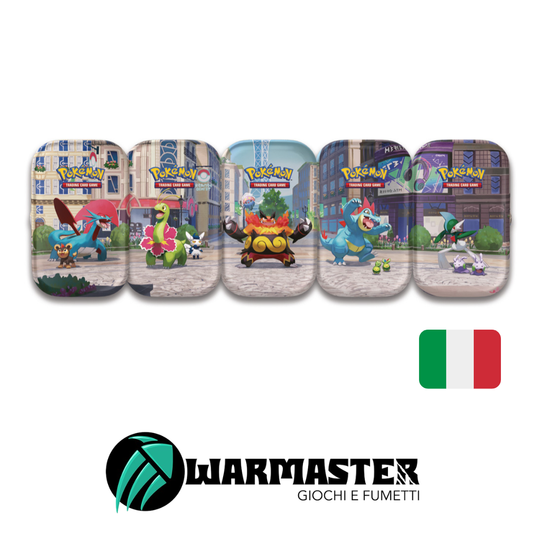 Pokemon Mini Tin da Collezione Luminopoli 2026 ITA