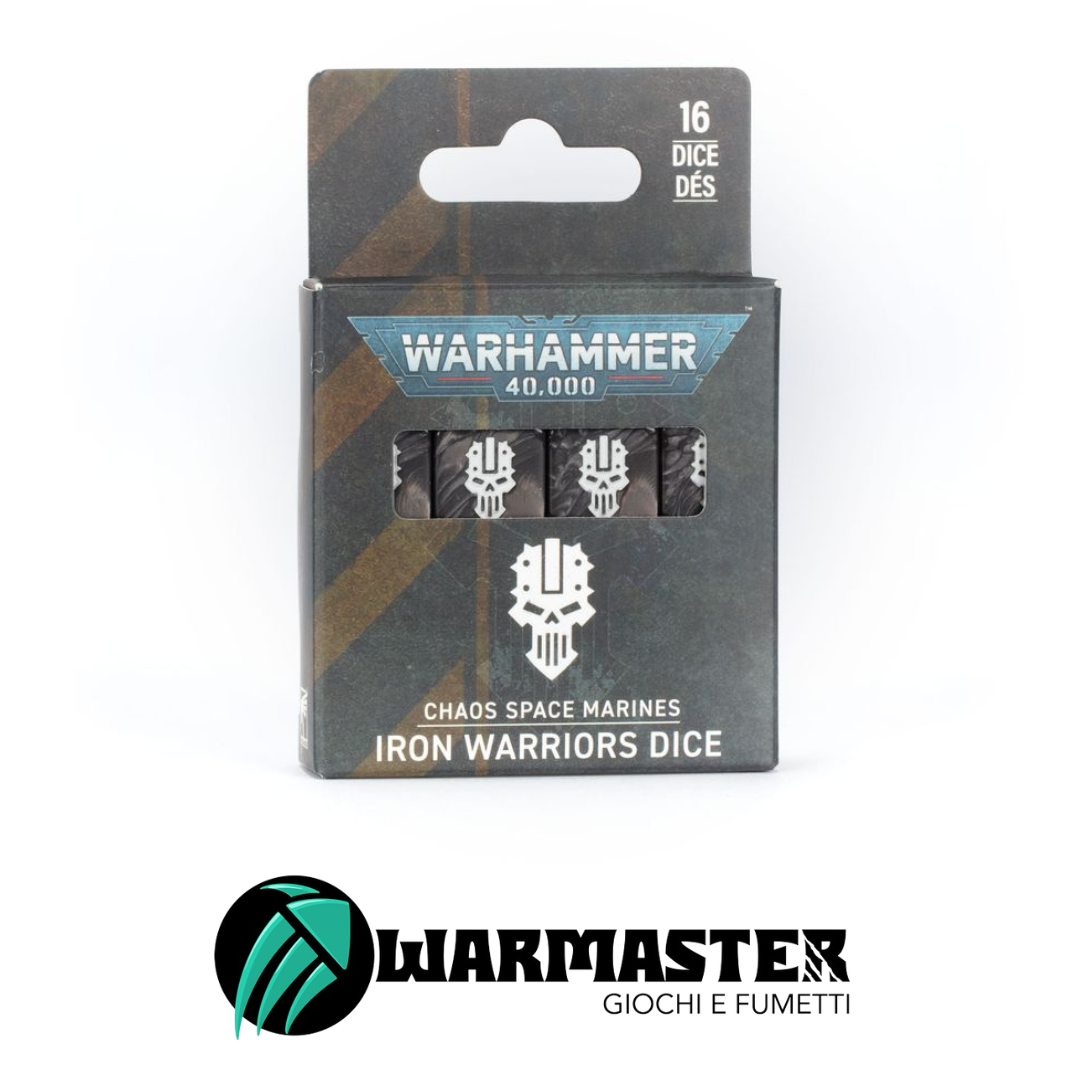 Chaos Space Marines Iron Warriors Dice Set