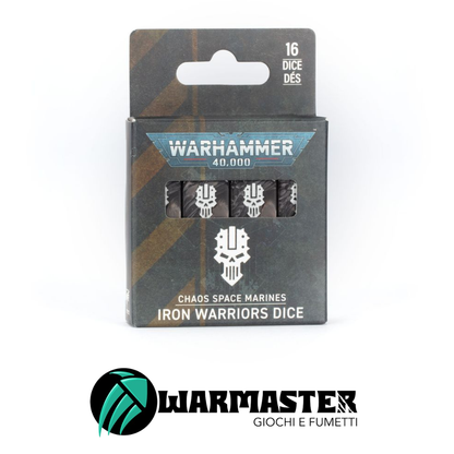 Chaos Space Marines Iron Warriors Dice Set