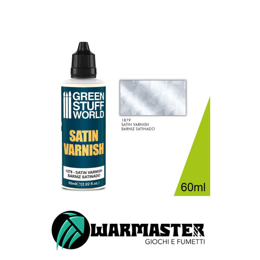 Green Stuff World Satin Varnish 17ml-60ml