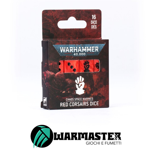 Chaos Space Marines Red Corsairs Dice Det