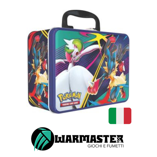 Pokemon Valigetta Bauletto Novembre 2025 Tin da Collezione ITA