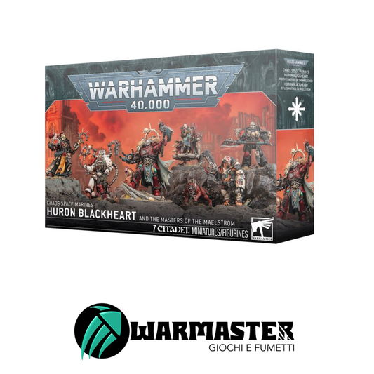 Chaos Space Marines Huron Blackheart and The Masters of the Maelstrom