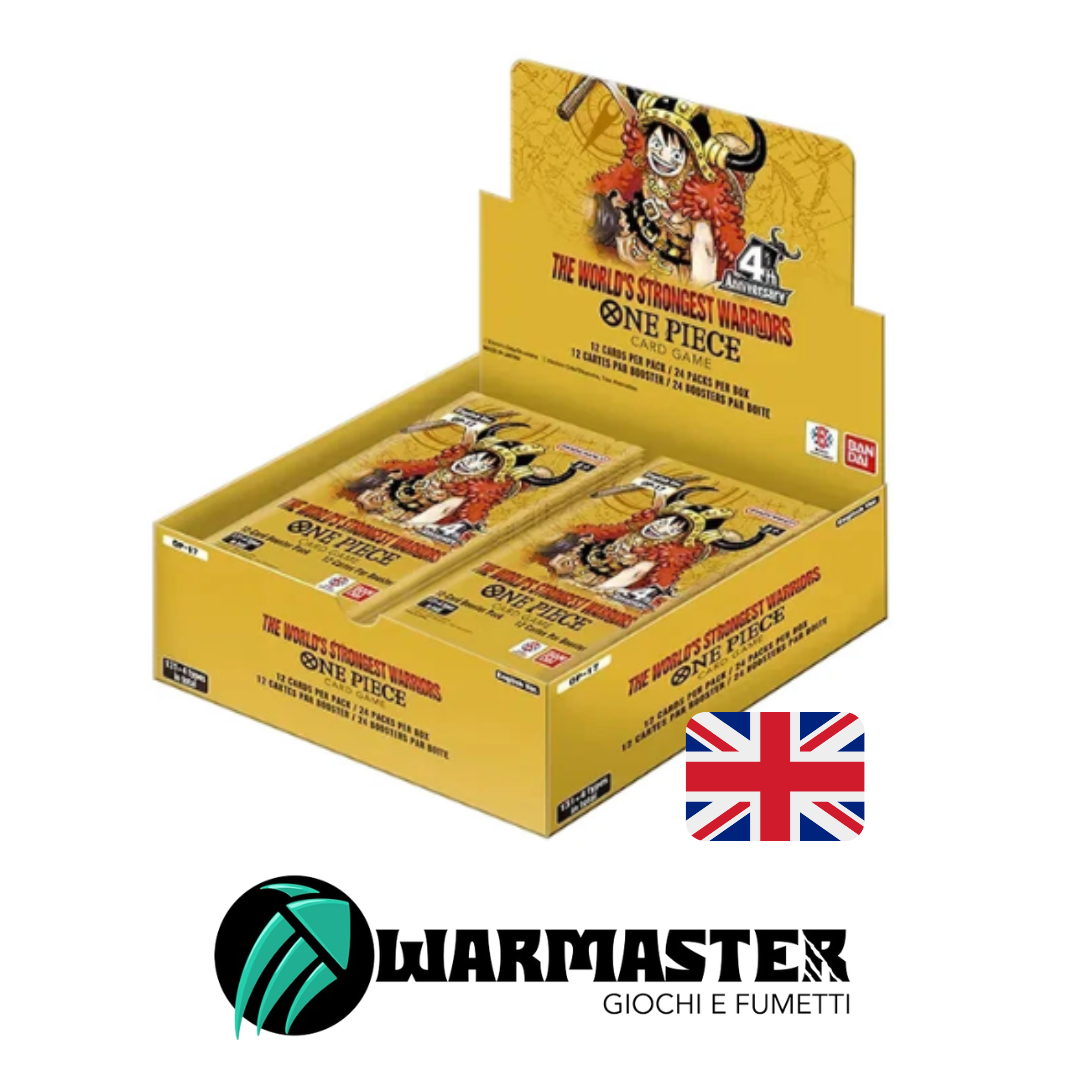 One Piece CG OP-17 – Game Box (24 Bustine) ENG