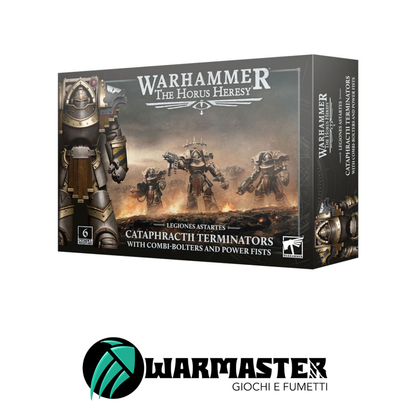 Horus Heresy Cataphractii Terminators with Combi-bolters and Power Fists