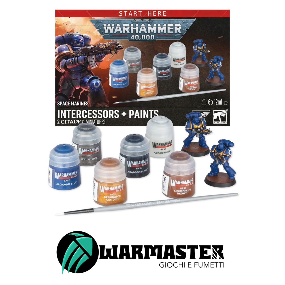Set introduttivo di pittura: Space Marine