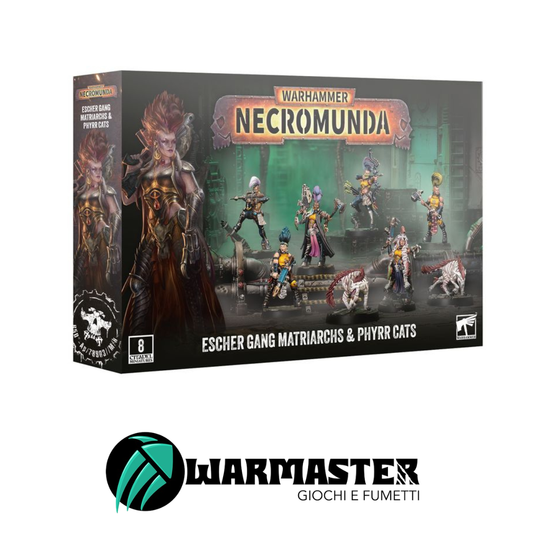 Necromunda Escher Matriarchs & Phyrr Cats