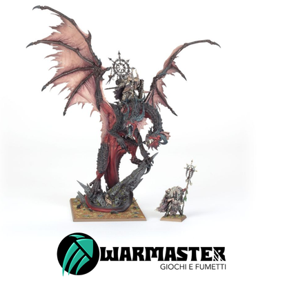 Warriors of Chaos Lord/Sorcerer on Chaos Dragon