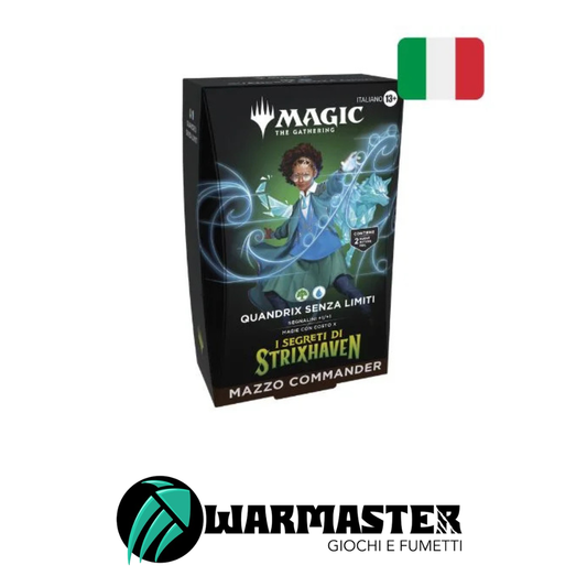 Mazzo Commander Secrets of Strixhaven Quandrix Unlimited (ITA)