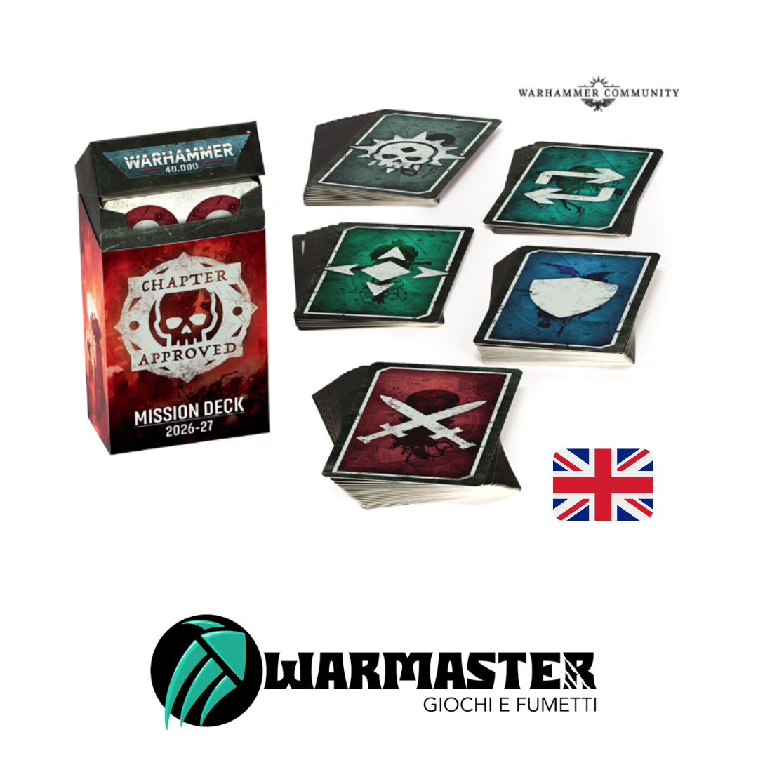 Warhammer 40.000 Chapter Approved Mission Deck 2026-27 (ENG)