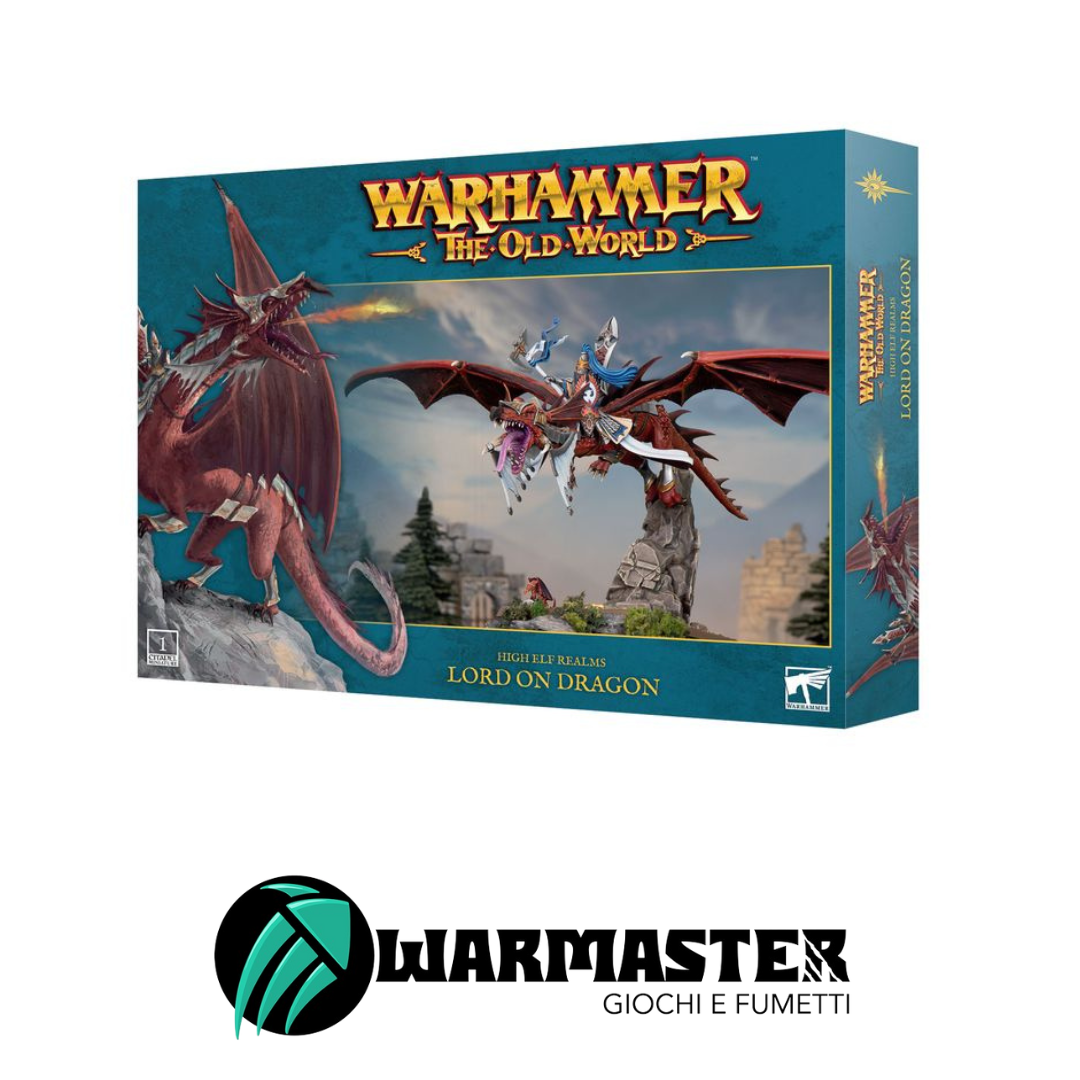 High Elf Lord on Dragon