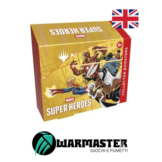 Marvel Super Heroes Collector Booster Box ENG Magic the Gathering (12 Bustine)