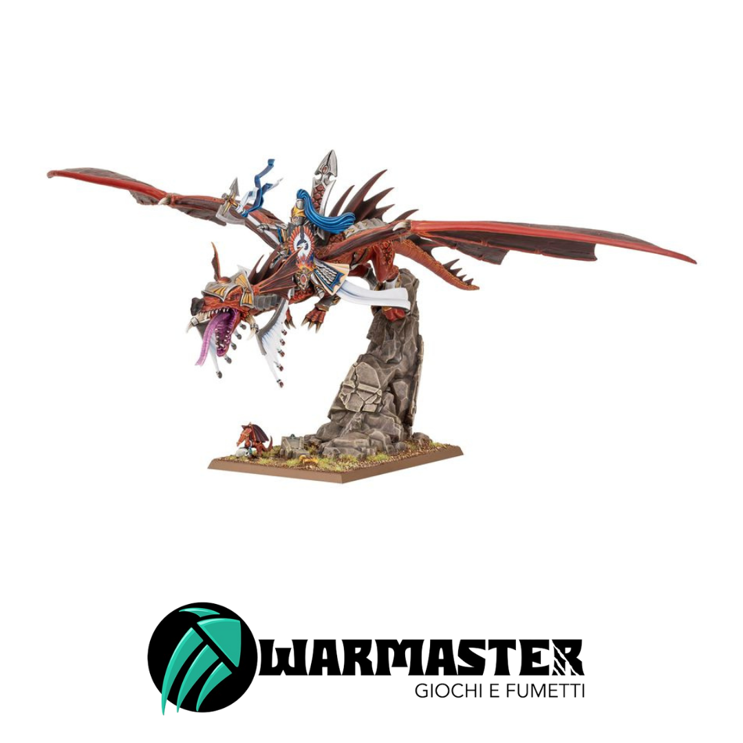 High Elf Lord on Dragon