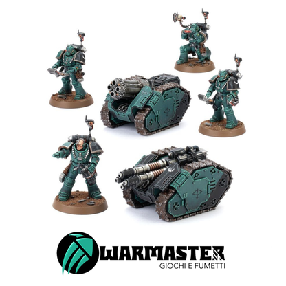 Horus Heresy Rapier Laser Destroyer e Quad Launcher Battery