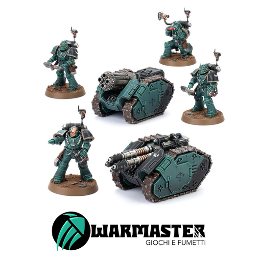 Horus Heresy Rapier Laser Destroyer e Quad Launcher Battery