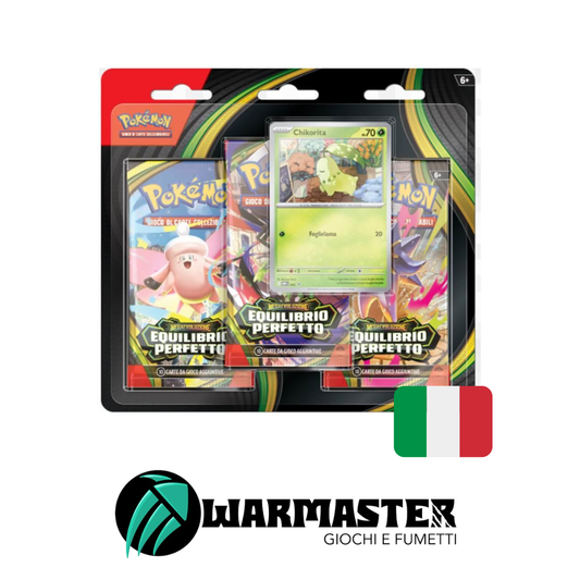 Equilibrio Perfetto 3 Bustine/Pack Blister con promo Chikorita Ita