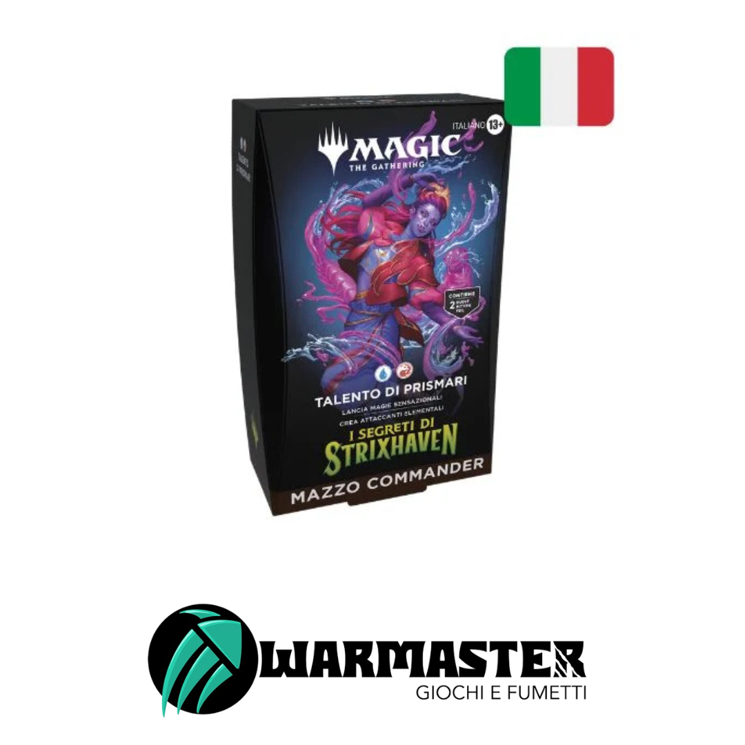 Mazzo Commander Secrets of Strixhaven Prismari Artistry (ITA)