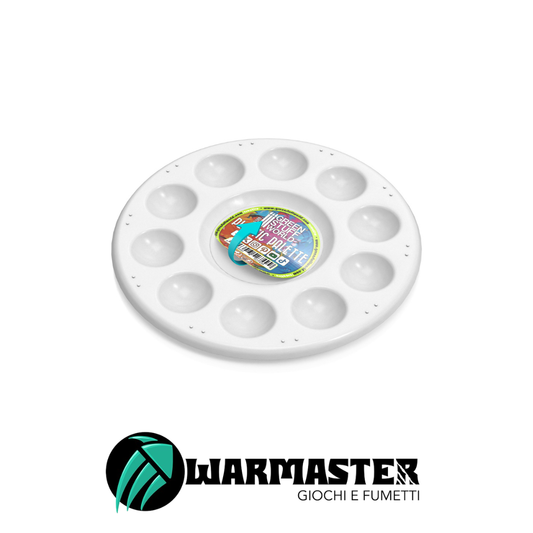 Green Stuff World Tavolozza per Miscelazione Rotonda in plastica