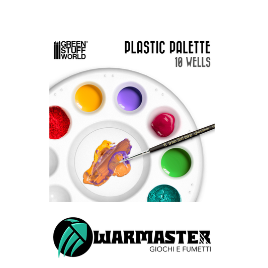 Green Stuff World Tavolozza per Miscelazione Rotonda in plastica