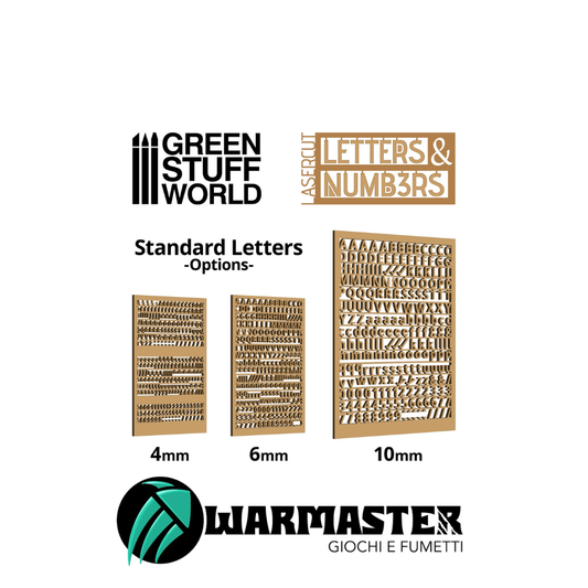 Green Stuff World - Lettere e Numeri