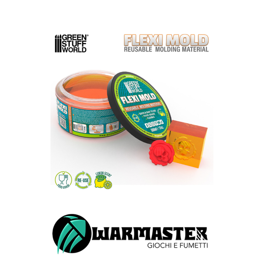 Green Stuff World - Flexi Mold - Materiale riutilizzabile per Stampi