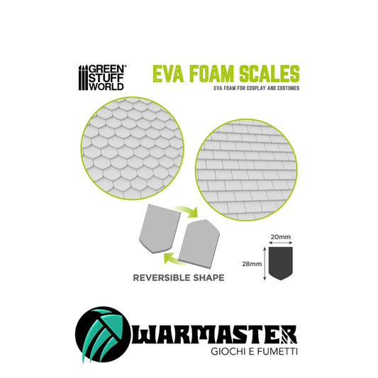 Green Stuff World - Scaglie in schiuma EVA - Scudo